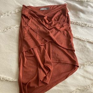 layered   ASOS skirt